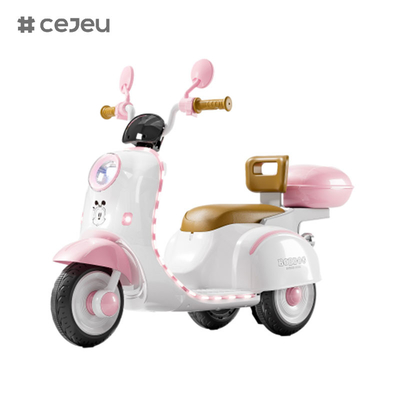 Motocicleta elétrica de três rodas para crianças de alta qualidade, 6V4,5*1,380*1, três cores, tamanho do produto 105*42*70cm