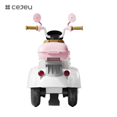 Motocicleta elétrica de três rodas para crianças de alta qualidade, 6V4,5*1,380*1, três cores, tamanho do produto 105*42*70cm