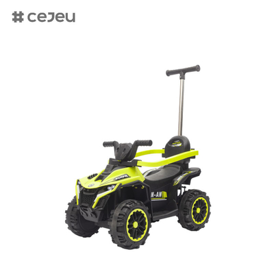 FRY-868-1 Push Handle Crianças Andam No Carro Com Dossel, Guarda de Segurança, Educação Infantil, Crianças ATV, Crianças Elétricas Andam No Carro