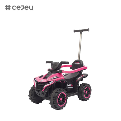 FRY-868-1 Push Handle Crianças Andam No Carro Com Dossel, Guarda de Segurança, Educação Infantil, Crianças ATV, Crianças Elétricas Andam No Carro