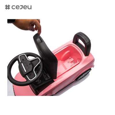 CJ-HZ640 2024 Novo Licenciado Pé para o chão Criança passear no carro, Baby Sound Engine armazenamento de som debaixo do assento, para crianças bons presentes