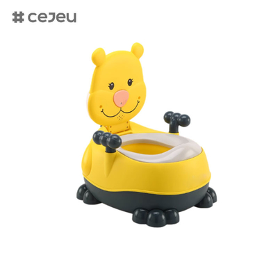 CJ-NT-106 Bebê Potty Training Toilet Seat Confortável Encosto de costas Cartoon Pots Portable Baby Pot Para Crianças Potty Toilet Bedpan