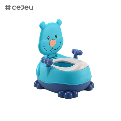 CJ-NT-106 Bebê Potty Training Toilet Seat Confortável Encosto de costas Cartoon Pots Portable Baby Pot Para Crianças Potty Toilet Bedpan