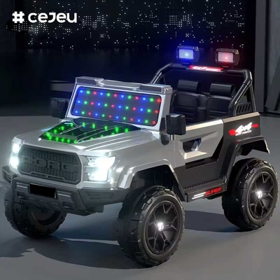 CJ-DLX-999 Unisex Quatro Rodas Elétrico Ride-On Toy para Crianças Recarregável Controle Remoto Ambos Meninos Meninas MP3 Função