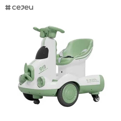 CJ-HB-919 Novo 2 em 1 Carro de Balanço Elétrico para Crianças / 360 graus Rotar Crianças Excavadora Passear na Excavadora de Carro