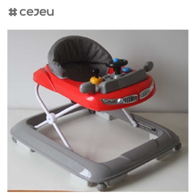 CJ-XTD-601 3 em 1 Multifuncional Baby Push Walker com Música Ligeiro Quadro de Plástico Brinquedos de Aprendizagem para Rapazes Novo Presente para Bebê