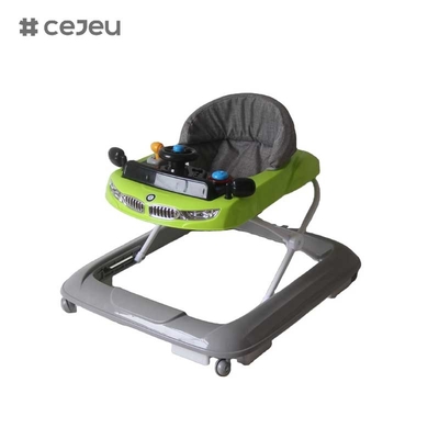 CJ-XTD-601 3 em 1 Multifuncional Baby Push Walker com Música Ligeiro Quadro de Plástico Brinquedos de Aprendizagem para Rapazes Novo Presente para Bebê