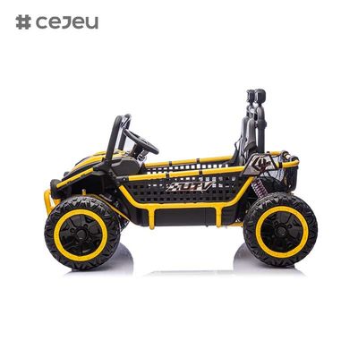 CJ-HC-605 Nova bateria de 12v Passeio ao ar livre em veículo de brinquedo Carro movido a bateria 2 lugares Crianças Passeio elétrico em carro para crianças dirigir