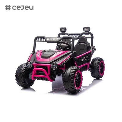 CJ-HC-605 Nova bateria de 12v Passeio ao ar livre em veículo de brinquedo Carro movido a bateria 2 lugares Crianças Passeio elétrico em carro para crianças dirigir
