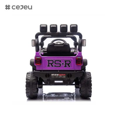 CJ-HP-018SJ 4 rodas motrizes Modelos de UTV motorizados Boa escolha Espaço de armazenamento traseiro 2 velocidades disponíveis Cor-de-Rosa Roxo Preto Rosa Azul Carro de plástico