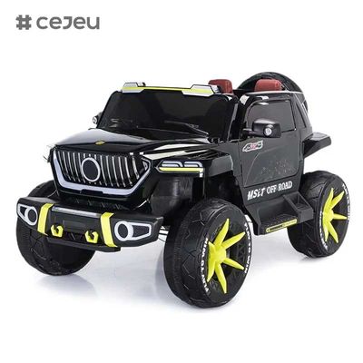 CJ-SF-5688 Mais recente Grande Tamanho 12V7Ah Grande Tamanho Quatro Motor Drive Crianças Carro Elétrico/Cor de Rosa Duas Velocidades Crianças Conduzem em Carro Off-Road por 5-12Anos