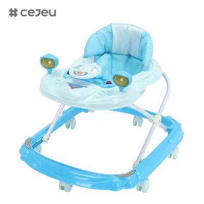 CJ-BLM-314 Baby Walker Multifuncional Anti-O-leg Anti-rollover dobrável 6-18 meses Baby Start Car