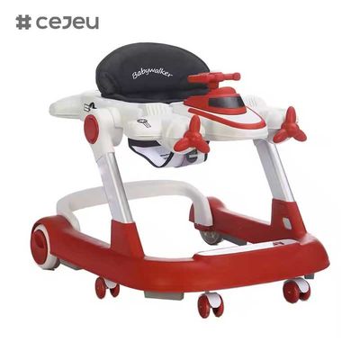 CJ-MLT-611Outro Design Barato Baby Walker Aprender a Caminhar/ Baby Walker com Música e Brinquedos/ Modelo Redondo Baby Walker dobrável