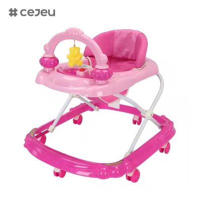 CJ-BLK-613 Brinquedos de Venda Quente Baby Walker com 3 níveis de altura ajustáveis e apoio alto para conforto e suporte