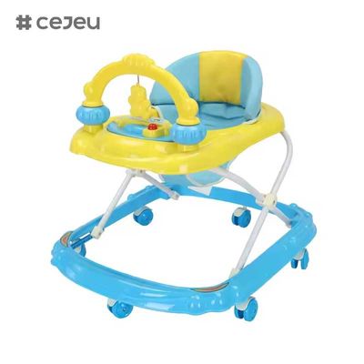 CJ-BLK-613 Brinquedos de Venda Quente Baby Walker com 3 níveis de altura ajustáveis e apoio alto para conforto e suporte