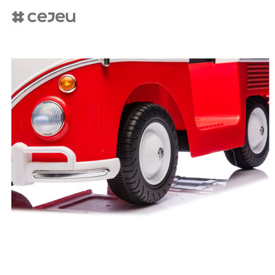 CJ-XB-1128 2025 Nova licença ID.Buzz Mini Bus Carro Elétrico Bebê passeio em carro Licenciado Volkswagen VW Bus passeio elétrico em ônibus Carro de brinquedo para 2-4 anos