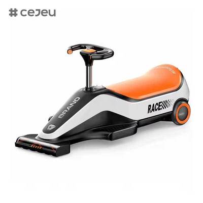 CJ-XB-1098 Carrinho de limpeza de carros para crianças com aspirador de vácuo dianteiro Produto novo para 2-4 anos Bateria de 12 V Brinquedo infantil
