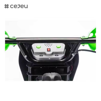 CJ-XB-8015 Motocicleta Elétrica Infantil 12V com Bateria para Crianças de 3 a 8 Anos com Rodas de Treino, Buzina e Som de Partida Certificada EN71