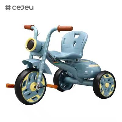CJ-HLZ-1753 2025 Triciclo Infantil de 3 Rodas Chinês em Alta para Crianças de 3 a 6 Anos, Estilo Passeio
