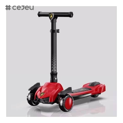 CJ-HLW-101 Trotinete Infantil, Scooter Infantil, Meninos e Meninas de 1-3 a 6 Anos, yo yo 3 em 1, Trotinete Dobrável