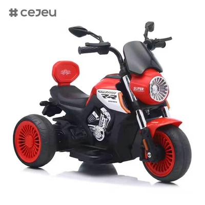 CJ-JM-3189 Venda Quente Bateria Recarregável Triciclo de Crianças Elétrico Joguete de Carro de Passeio para Crianças Inspirado na Motocicleta
