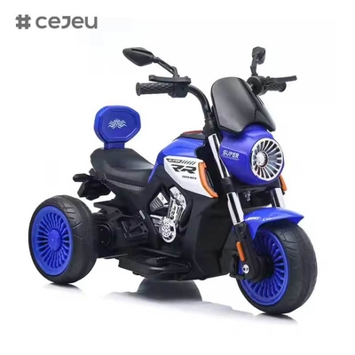 CJ-JM-3189 Venda Quente Bateria Recarregável Triciclo de Crianças Elétrico Joguete de Carro de Passeio para Crianças Inspirado na Motocicleta