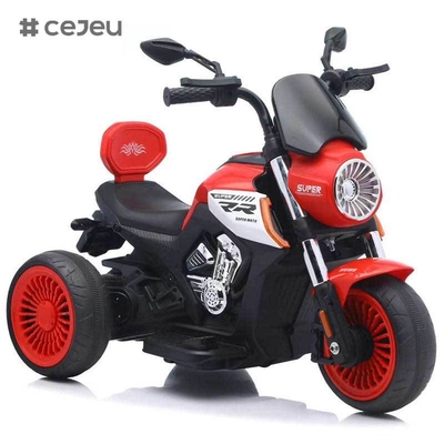 CJ-JM3189 Triciclo Infantil Elétrico Recarregável de Venda Imperdível Brinquedo de Carro para Crianças Inspirado em Motocicleta