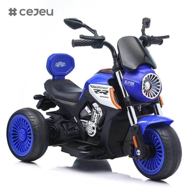 CJ-JM3189 Triciclo Infantil Elétrico Recarregável de Venda Imperdível Brinquedo de Carro para Crianças Inspirado em Motocicleta