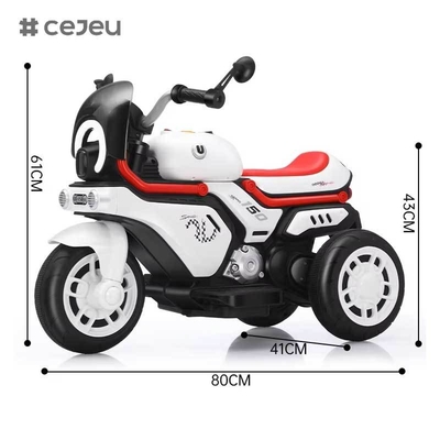 CJ-QD-1500C Motocicleta Elétrica Infantil de Alta Quantidade com Três Rodas Flash para Venda/Motocicleta a Bateria para Crianças Barata