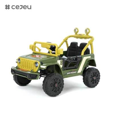 CJ-SMT-908 Carro de brinquedo elétrico de 12 V para crianças 2025 - Crianças em veículo de 4 rodas Carro grande movido a bateria com 2 assentos exclusivo para meninas