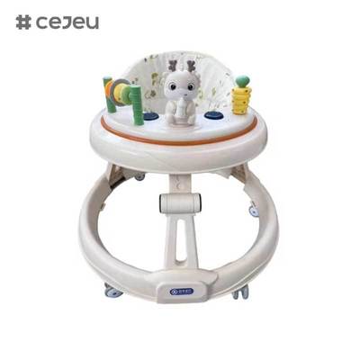 CJ-SM-519-1 Novo Andador Infantil para Bebê Empurrar com a Mão Andador de Bebê Multifuncional para Equilíbrio Infantil Andador Dobrável