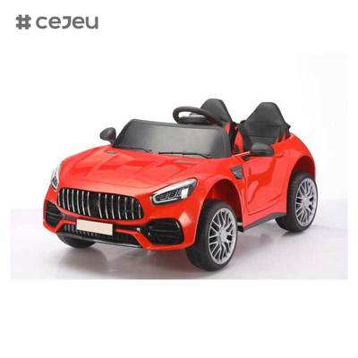 CJ-KQT-603 Veículo Elétrico Infantil Recarregável com Bateria de 12V para Meninos e Meninas, Carro de Pedal com Controle Remoto de Quatro Rodas, Feito de Plástico Durável para