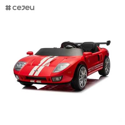 CJ-S325 GT Novo Modelo 2 Lugares 150W Motor Sem Escovas Carro Elétrico Infantil Licenciado FORD GT Carro de Brinquedo Elétrico para Crianças 24V Carro para Crianças Dirigirem