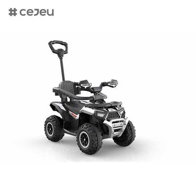 CJ-HLW-M601-1 boa qualidade deslizamento de carro de crianças deslizamento de plástico carro de carrinho de 4 rodas bebê push walker carrinho de brinquedo com barra de empurrão