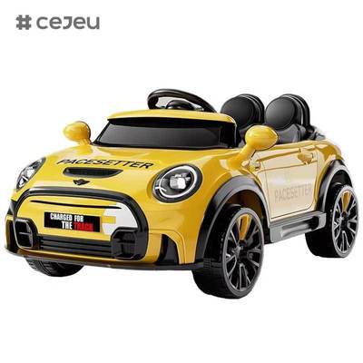 CJ-KR-TK-1166 Carros Elétricos Infantis de Alta Qualidade para Crianças de 2 Lugares 12v Carro para Crianças com Luz Led para Meninas de 4 a 8 Anos