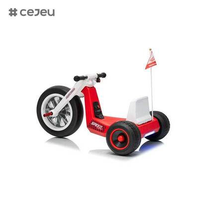 CJ-XMX635 New Model 12V Rechargeable Kids Electric Car Ride on Toy With Lights and Music Electric Cars for Children