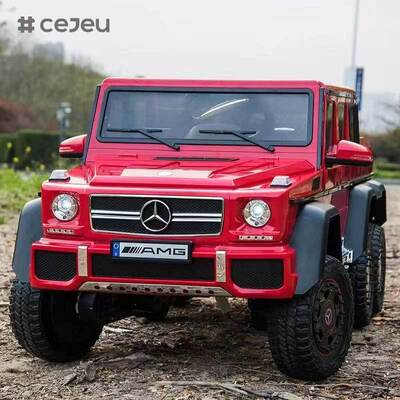 CJ-ABL1801 S Venda Quente Duplo Assento Rocking Damping Passeio em Carro para Crianças Elétrico 14 anos Carro com Baú Crianças Passeio em brinquedo Mercedes-Benz Autorização