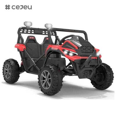 CJ-XH-JC610 4x4 Bateria Alimentada Crianças UTV Elétrico Passeio em Carruagem para Crianças com Remote Parental