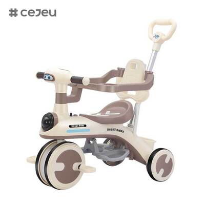 CJ-YT-528 Wholesale New Durable Kids' Tricycles Bicycles Baby Strollers Push Handle Sunshade Toddler Ride Toys Child Carriers Indoor