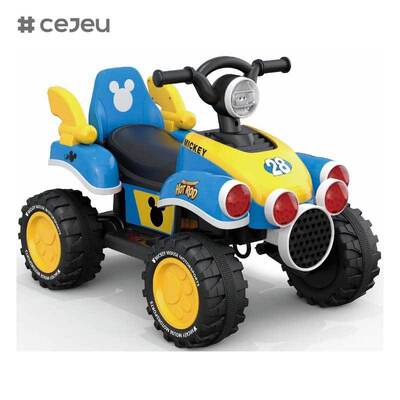 CJ-FLBB-712 2 a 4 anos Bebê Ride on Push Pedal Car with Sliding Battery Powered Music for Kids
