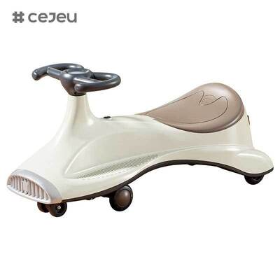 CJ-SL-V8 Twisting Rocking Bike para Crianças 25-36 Meses Plástico Quatro Rodas Silencioso Anti-Rollover para Meninos e Meninas Carrinhos de Bebê