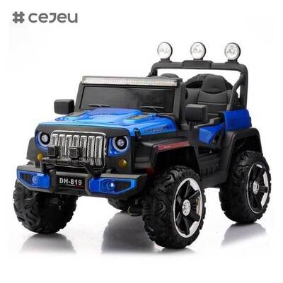 CJ-CHBB-DH-819 ABS de alta qualidade para crianças Bateria de carro elétrico operado com tração nas quatro rodas Automóvel fora de estrada Idades 5-7 Taxa de recompra do USB 66%