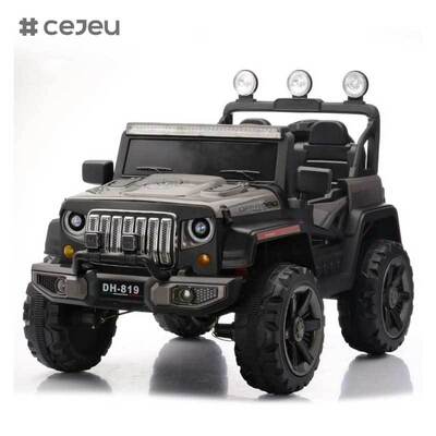 CJ-CHBB-DH-819 ABS de alta qualidade para crianças Bateria de carro elétrico operado com tração nas quatro rodas Automóvel fora de estrada Idades 5-7 Taxa de recompra do USB 66%