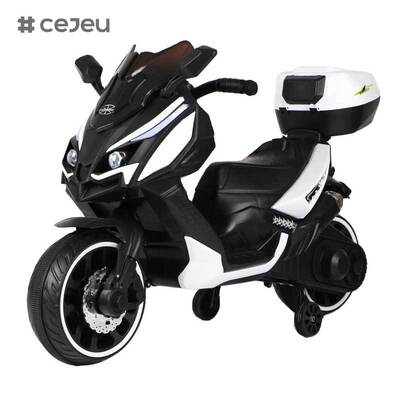 CJ-XL-1988 Unissex Moto Elétrica de 3 Rodas a Bateria Brinquedo de Passeio em Plástico Pequeno para Crianças de 3-8 Anos Modelo Mais Recente Popular