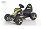 Pedal ou kart elétrico das crianças com exposição do poder e função do leitor de mp3