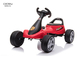 Projeto bonito do kart plástico dianteiro e inverso das crianças do pedal de Fuction pequeno