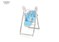 Reclinação ergonômica de Grey Baby Feeding High Chair dobrável