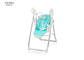 Reclinação ergonômica de Grey Baby Feeding High Chair dobrável