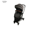 Carrinho de criança de bebê de pouco peso dobrável com parte traseira de Seat ajustável
