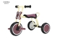 Carga 30KGS azul roxa de EVA Wheel Portable Kids Tricycle